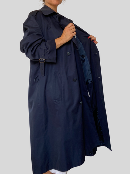 Blue Trench Coat