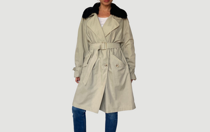 Beige Trench Coat