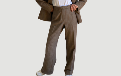 Brown Wool suit