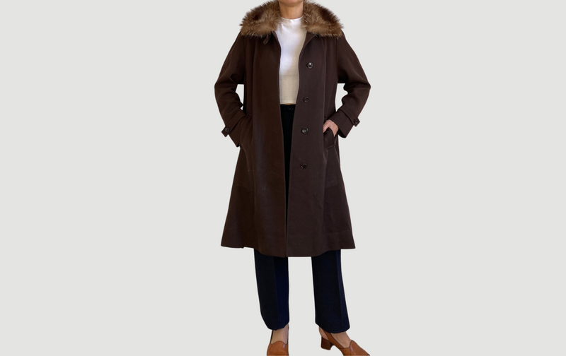 Brown Trench Coat