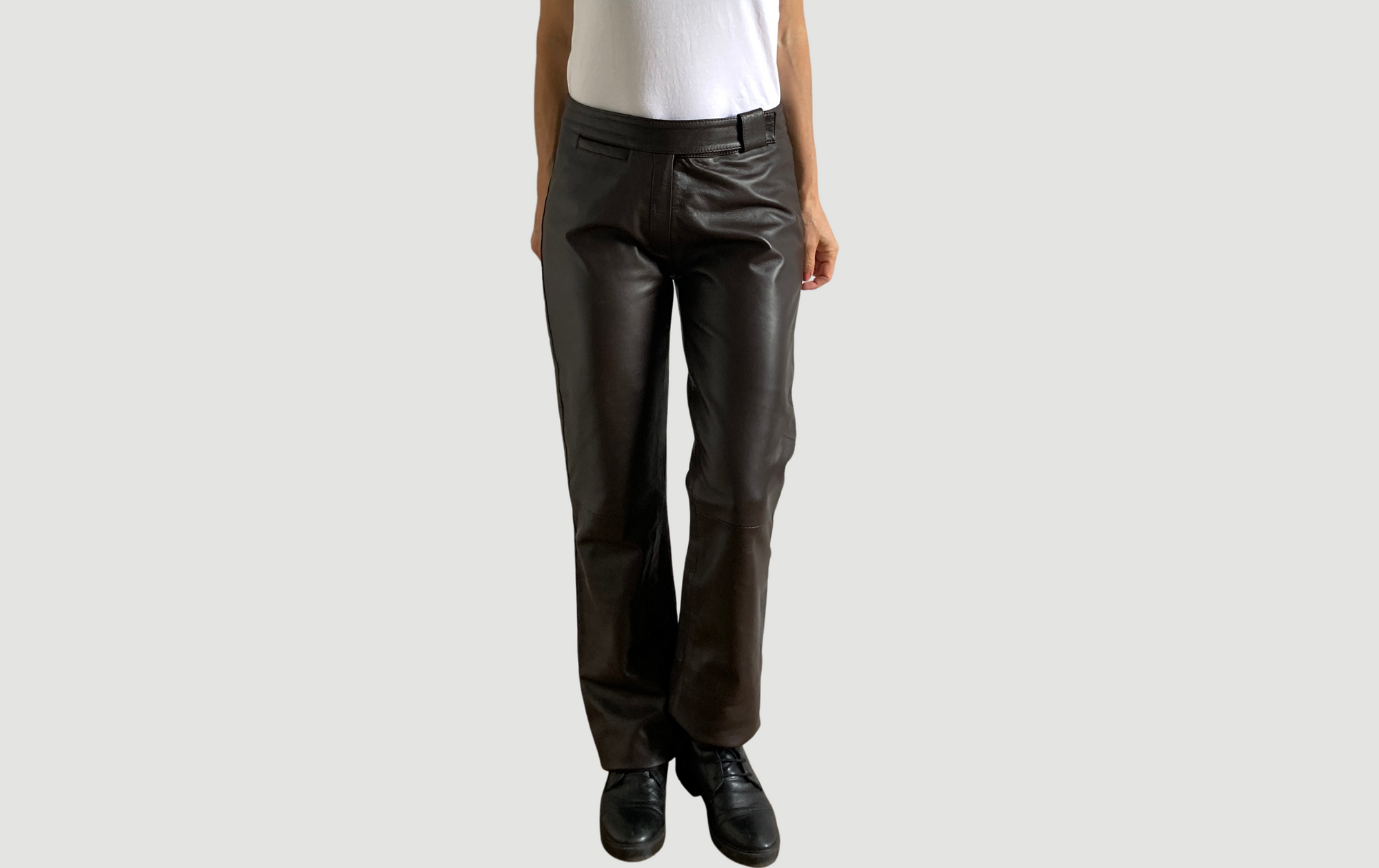 Brown Leather trousers