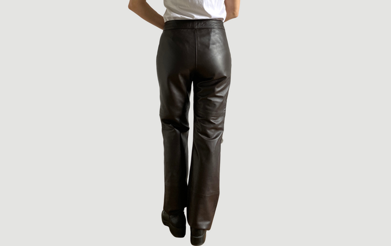 Brown Leather trousers