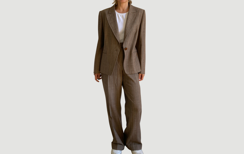 Brown Wool suit