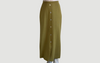 Green Wool skirt