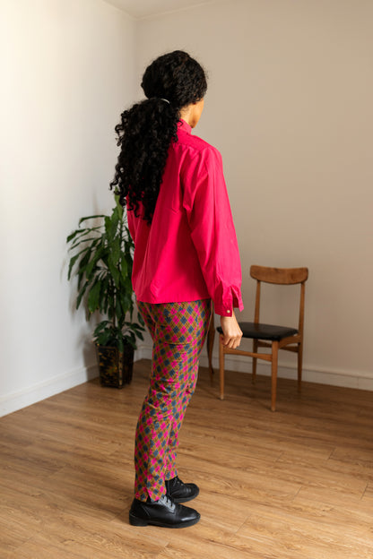 Fuchsia Blouse