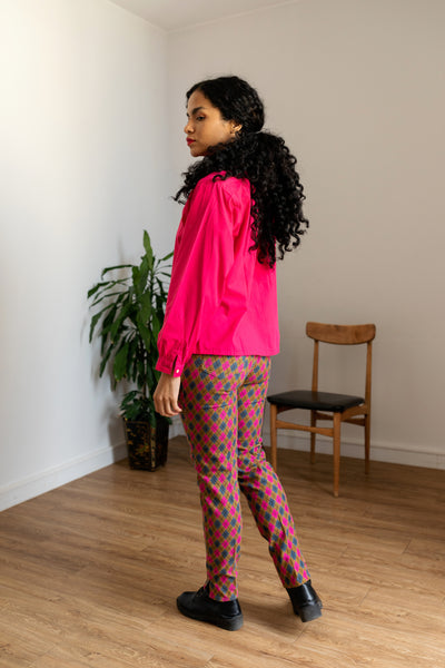 Fuchsia Blouse