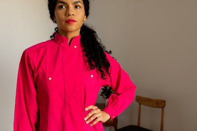 Fuchsia Blouse