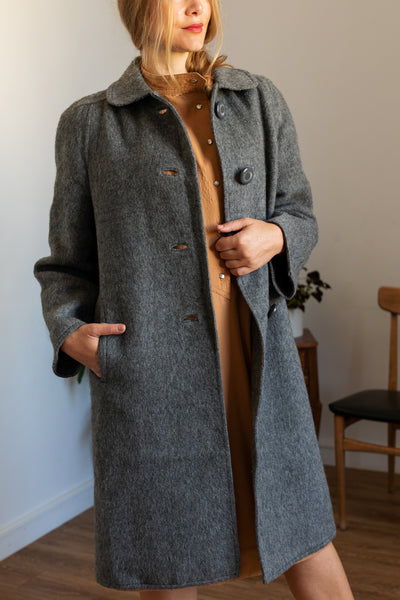 Gray wool Coat