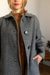 Gray wool Coat