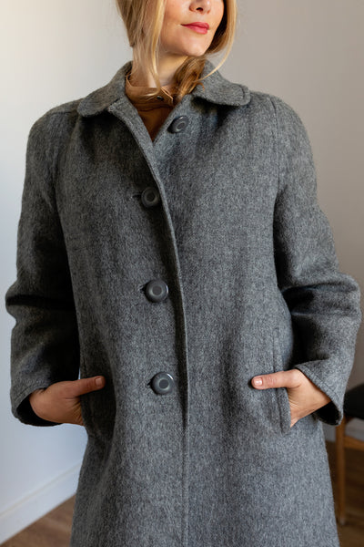 Gray wool Coat