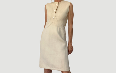 Beige Mod Dress