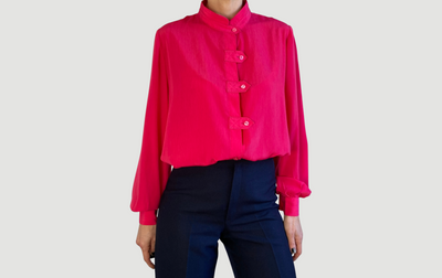 Fuchsia Blouse