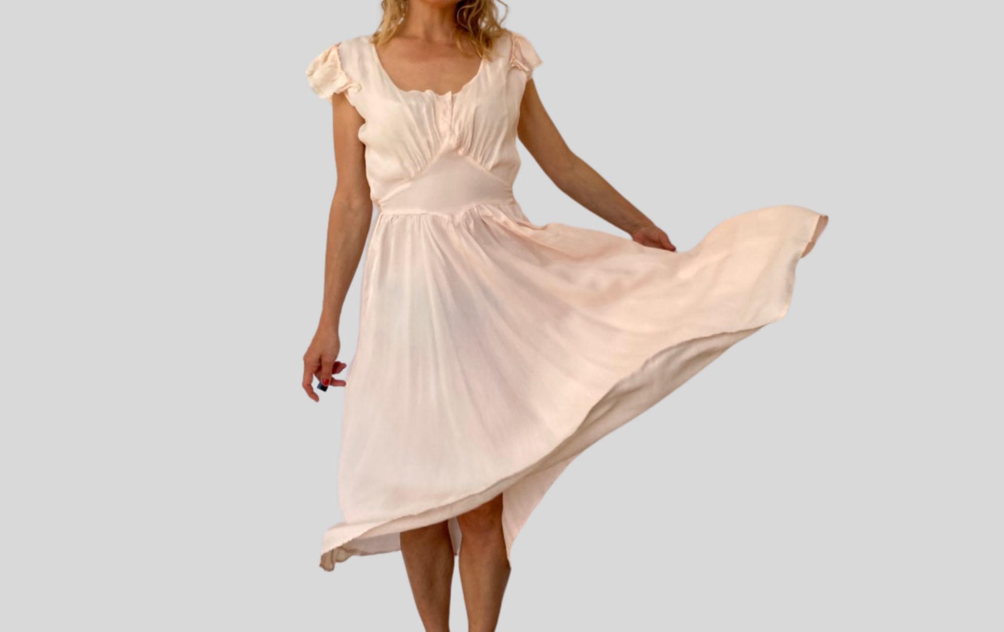 Silk Nightdress-dress