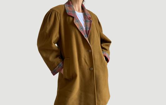 Brown Wool Coat