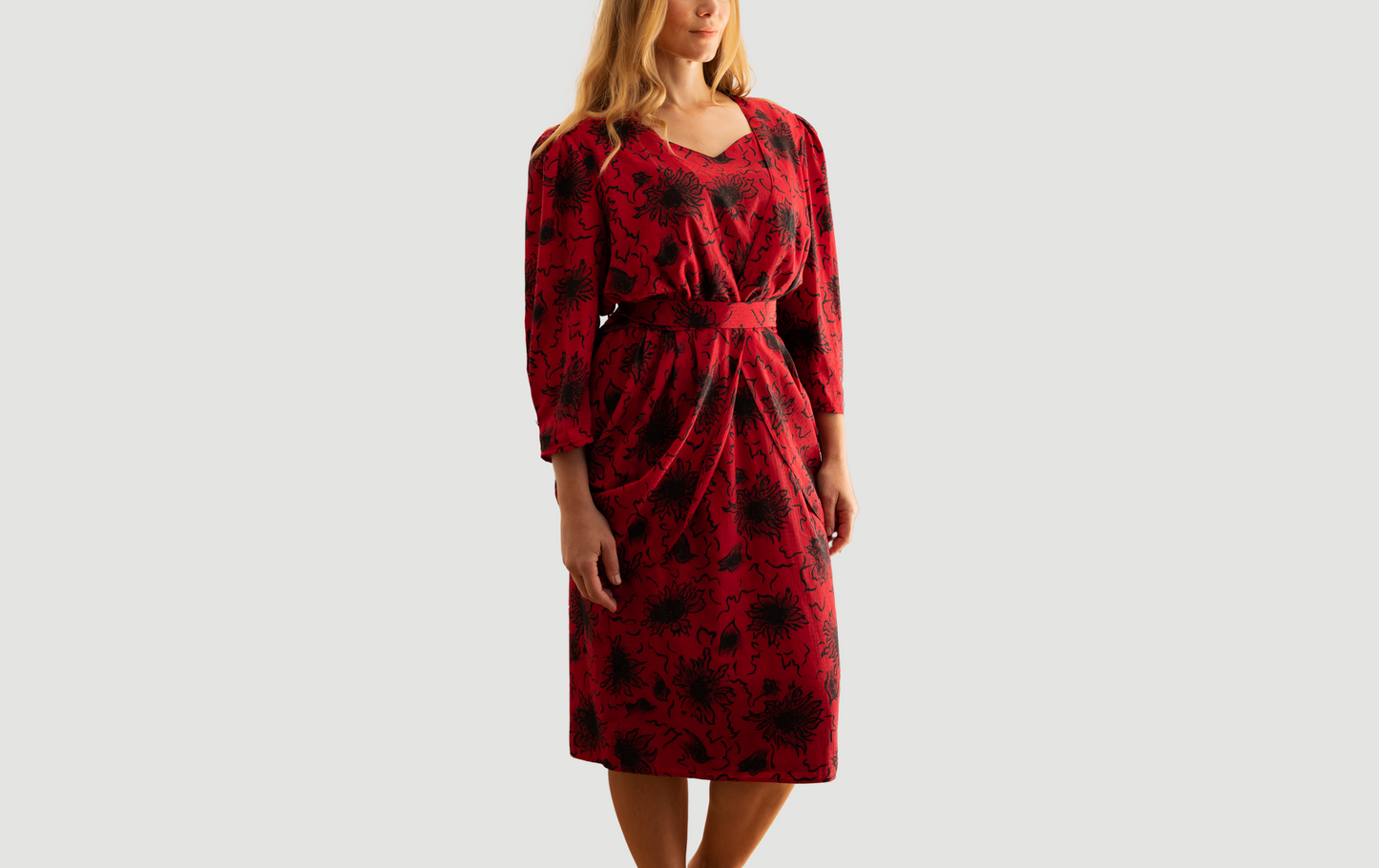 Vintage Black & Red dress