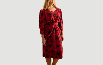 Vintage Black & Red dress