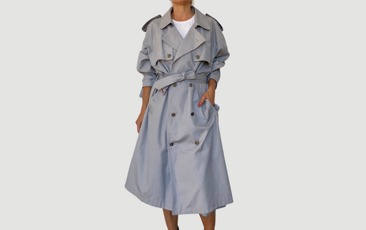 Clear Trench Coat
