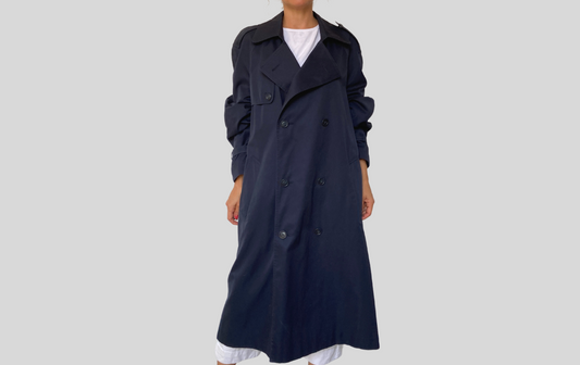Blue Trench Coat
