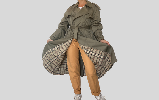 Green Trench Coat