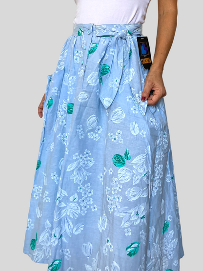 Old Stock Vintage Floral pocket skirt