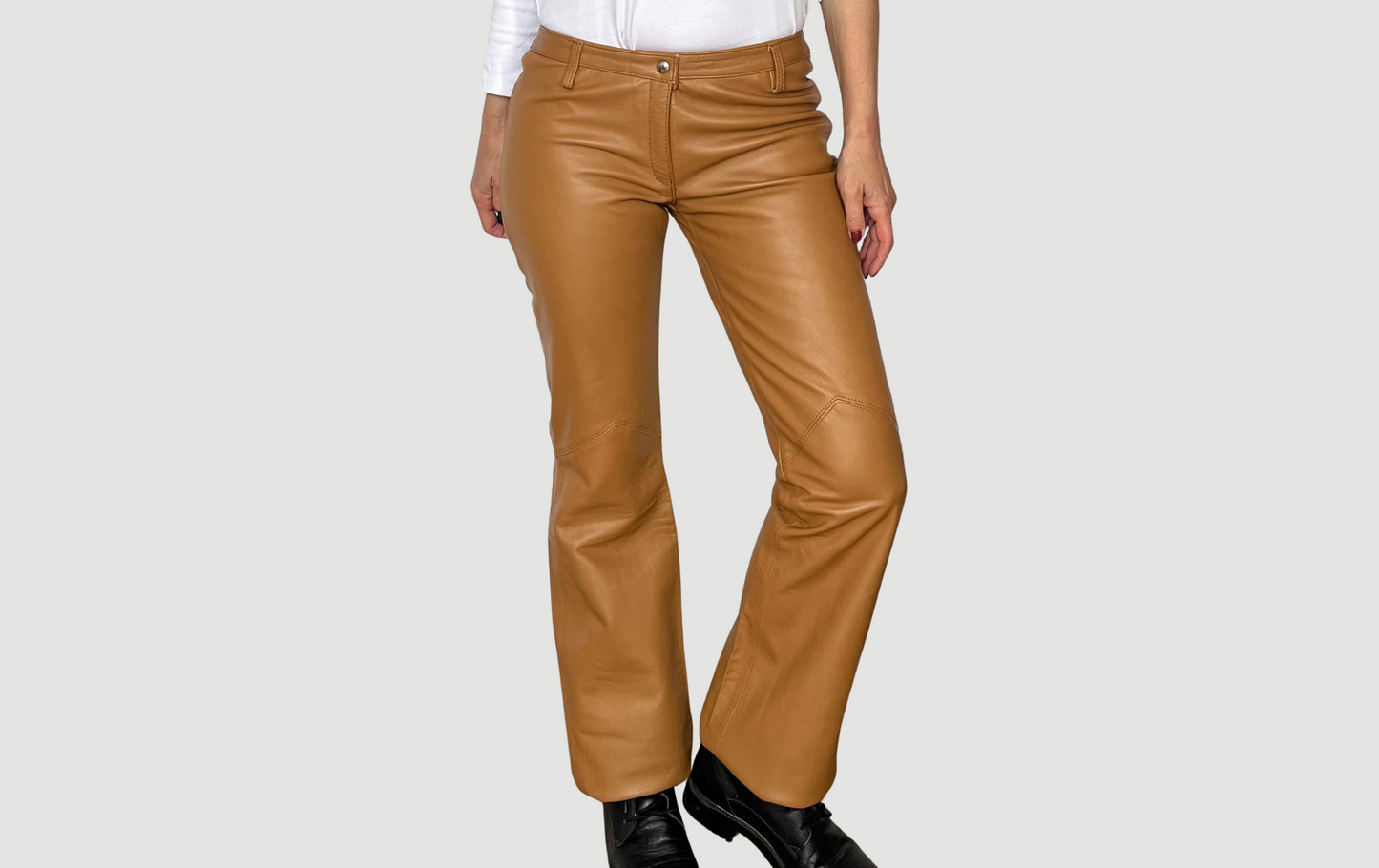 Brown Leather trousers