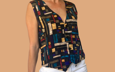 Geometric Vest