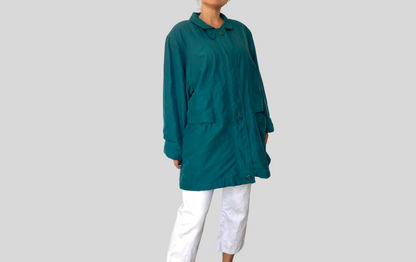 Green Parka jacket