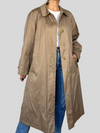 Semi satin Trench Coat