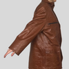 Military Leather Parka