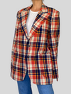 Preppy Plaid Blazer