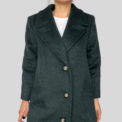 Vintage Green wool Coat