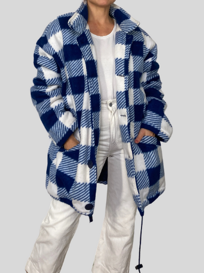 Puffer Plaid Coat