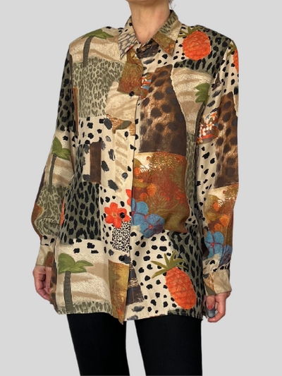 Abstract blouse