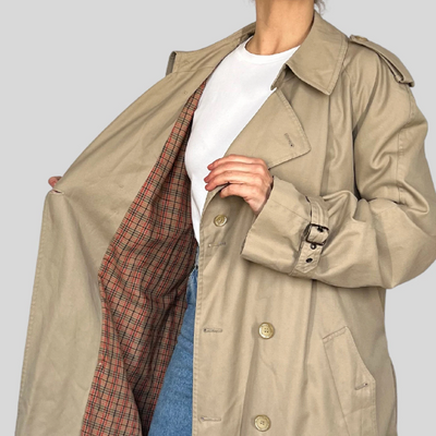 Beige Trench Coat