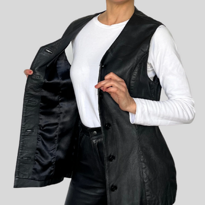 Vintage Leather Vest