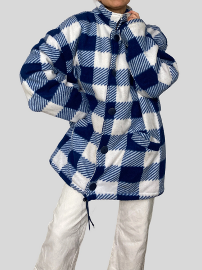 Puffer Plaid Coat