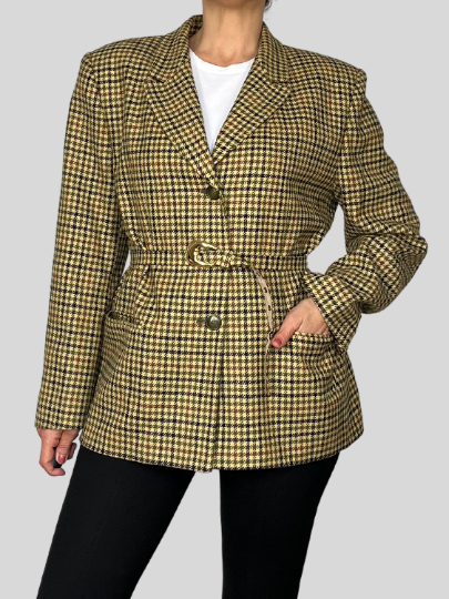 Vintage Two Pieces Wool Suit