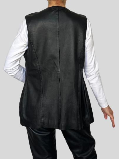 Vintage Leather Vest