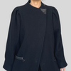 Black Wool Long Coat