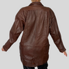 Vintage Brown leather jacket