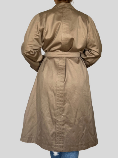 Semi satin Trench Coat