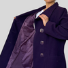 Vintage Woman Purple Jacket