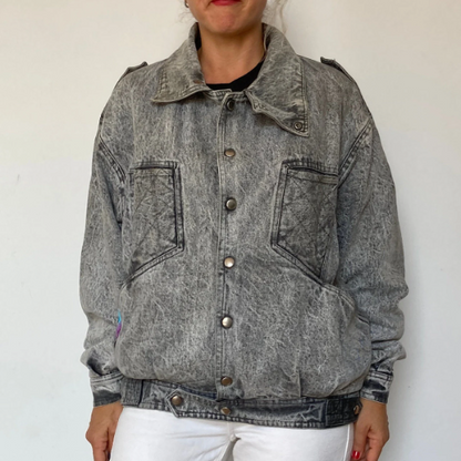 Sherpa denim jacket