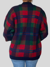 Plaid wool Sweater