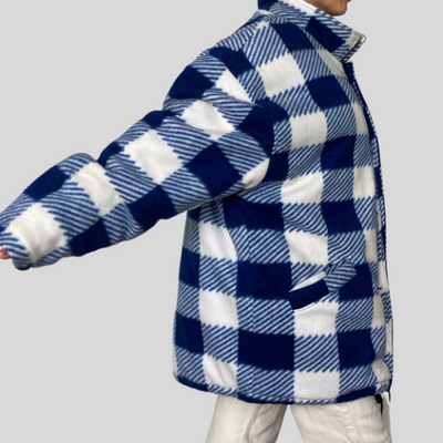 Puffer Plaid Coat