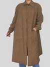 Reversible Long Trench Coat