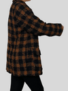 Plaid Wool Coat