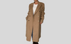 Wool Brown Long Coat