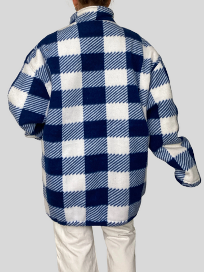 Puffer Plaid Coat