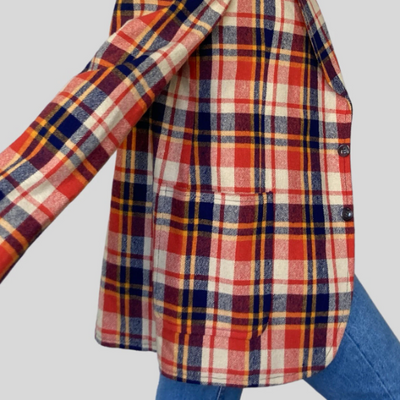 Preppy Plaid Blazer